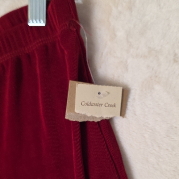 Coldwater Creek Burgundy Pants Made in USA - Picture 3 of 10